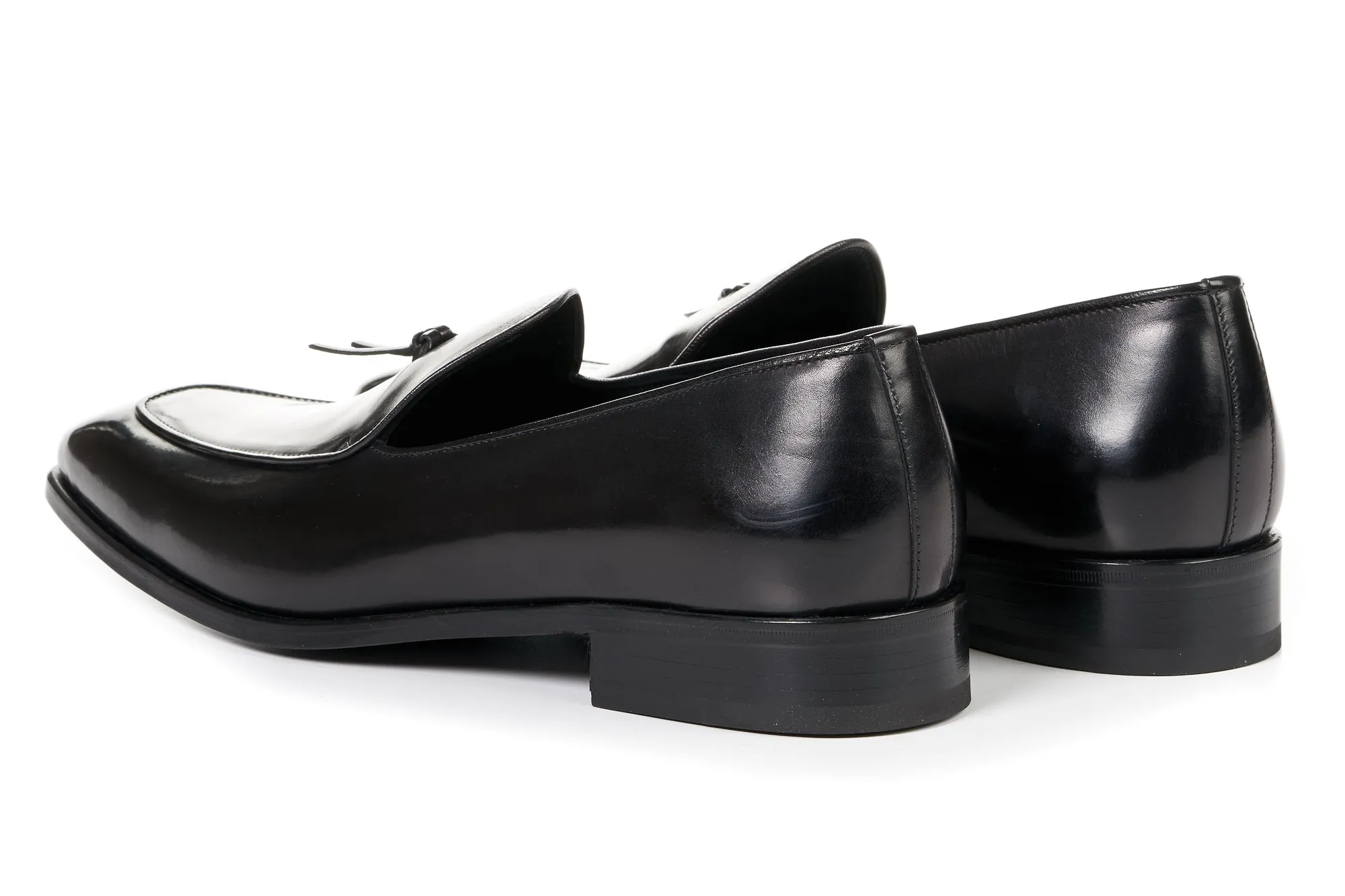 The Van Damme Belgian Loafer - Nero