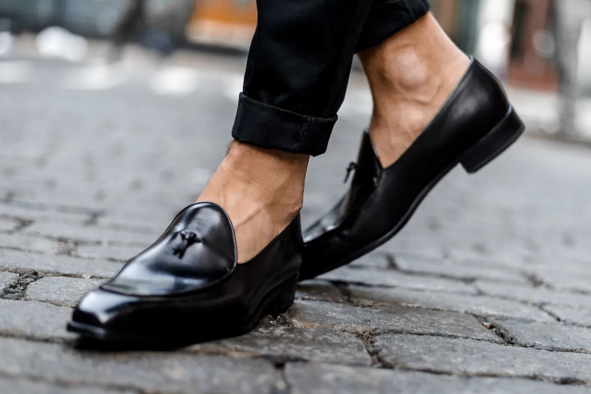 The Van Damme Belgian Loafer - Nero