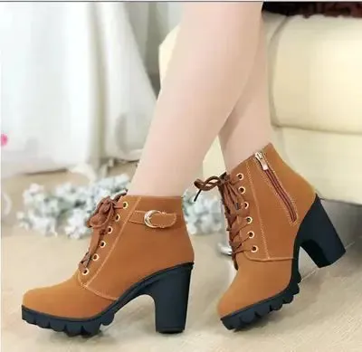 Thick Heeled Boots