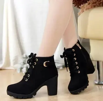 Thick Heeled Boots