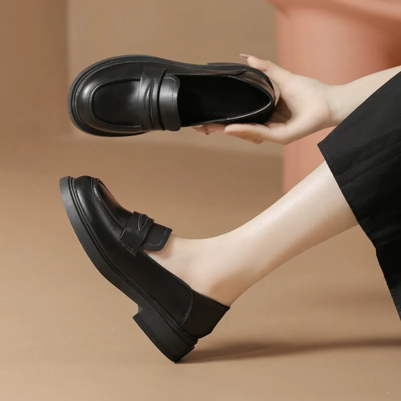 Women Casual Minimalist Solid Soft Loafers