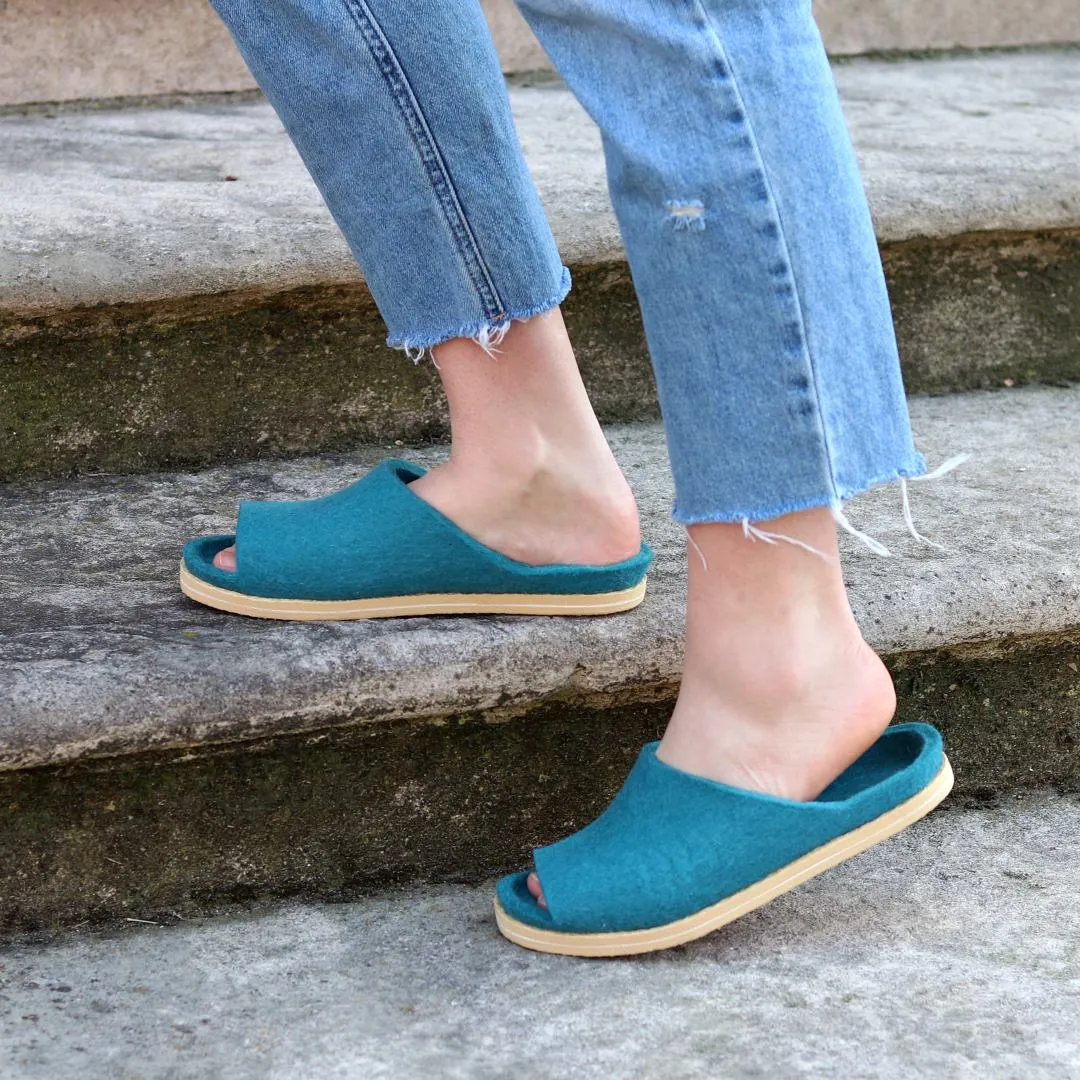 Women's 'Aurora' Wool Slide Slipper