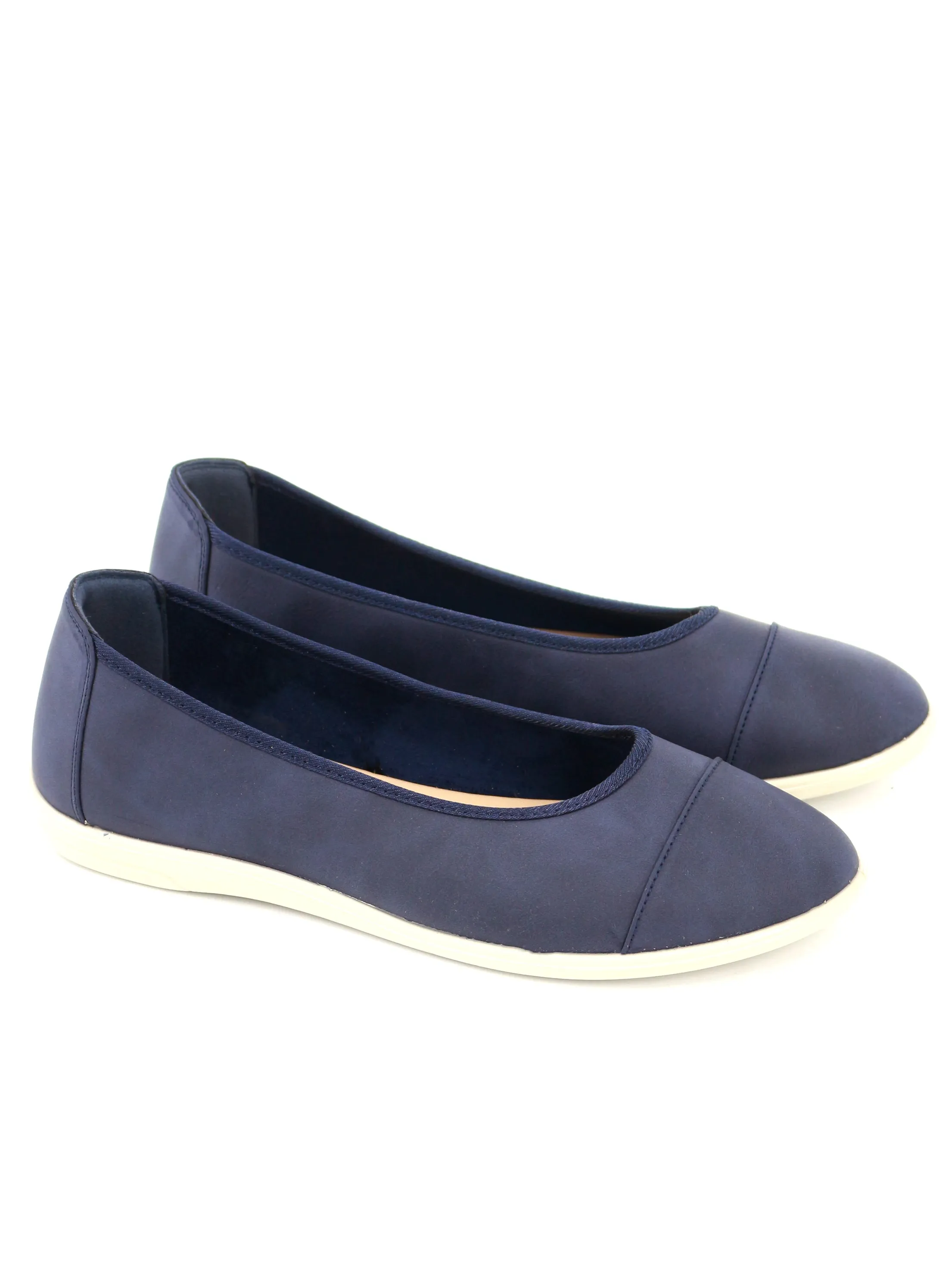 Women's Ballerina Shoes,Navy