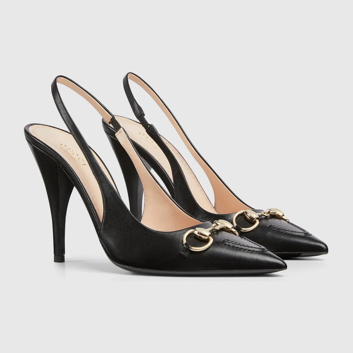 Women's Horsebit slingback pump